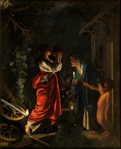 Ceres en casa de Hécuba (Elsheimer)