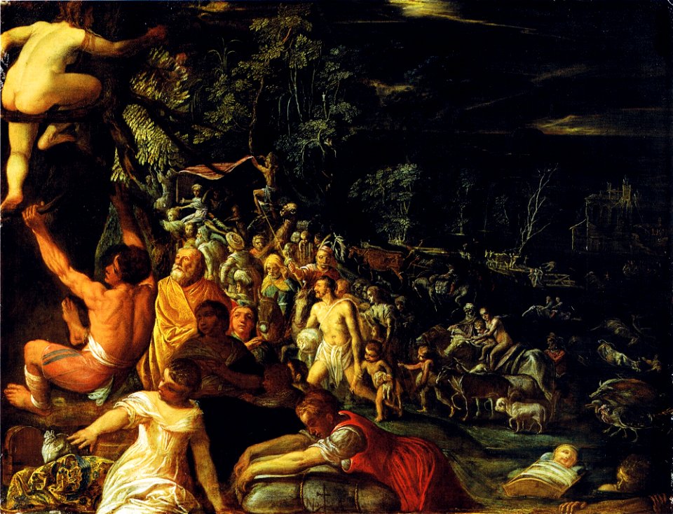 Adam Elsheimer - Die Sintflut (Städel, Frankfurt am Main)