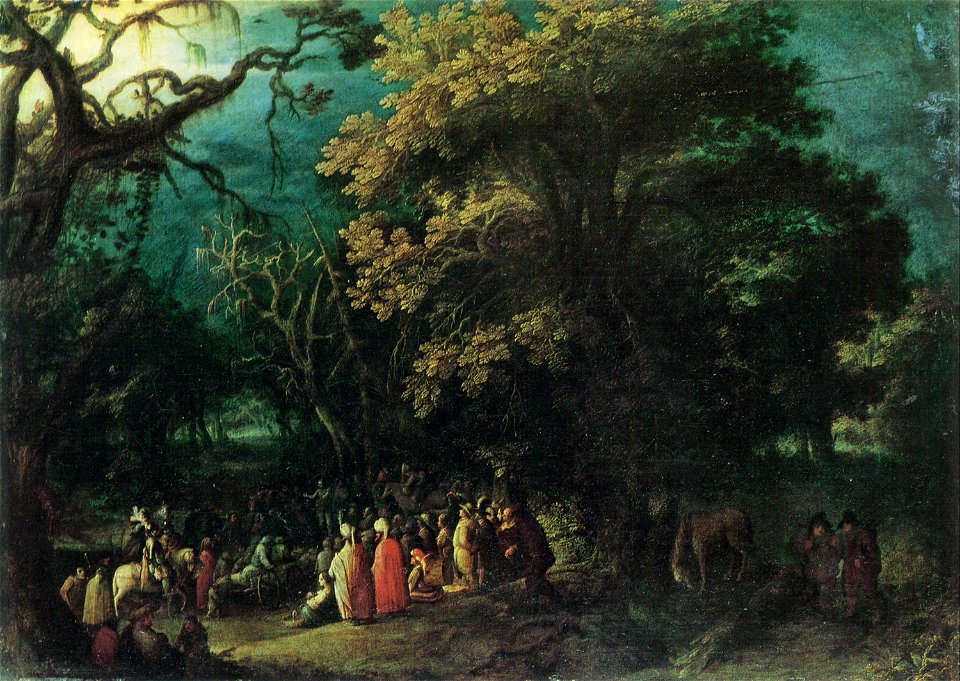 Adam Elsheimer - Predigt Johannes des Täufers