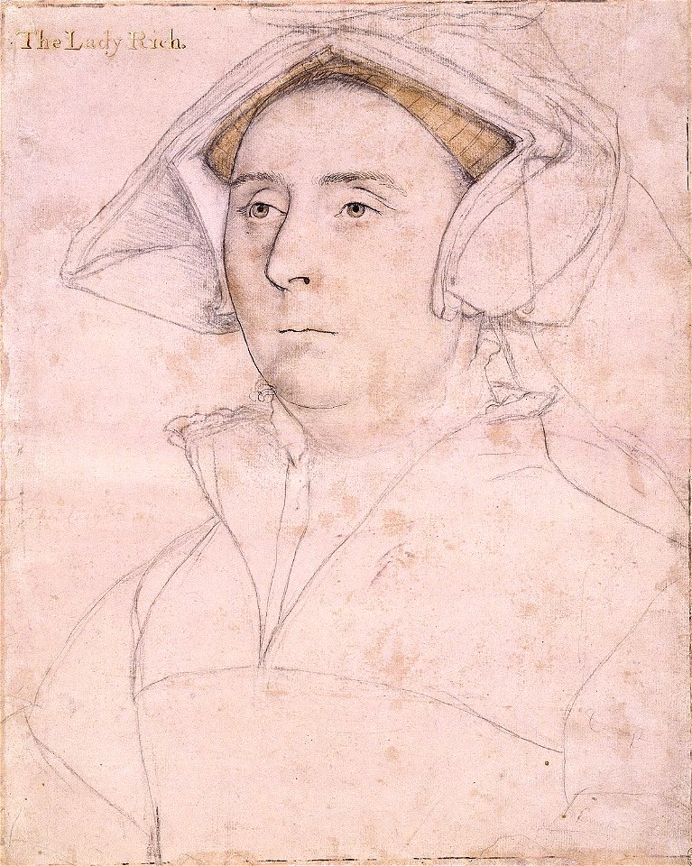 Elizabeth, Lady Rich by Hans Holbein the Younger