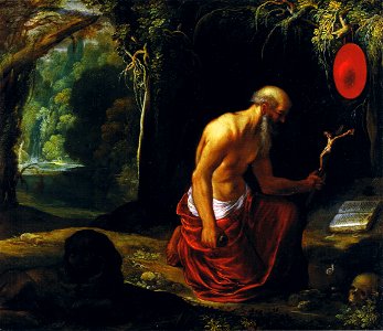 Adam Elsheimer - Der hl. Hieronymus in der Wildnis