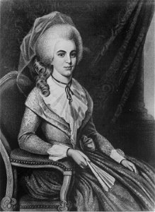 Elizabeth Schuyler Hamilton. Free illustration for personal and commercial use.