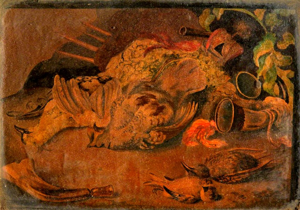 Elizabeth Theresa (Lady) Talbot (c.1775-1844) - Still Life of Dead Game and Hunting Equipment - 996507 - National Trust