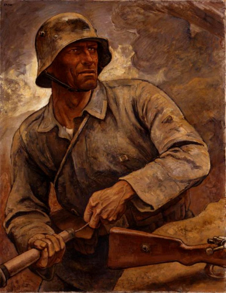 Elk Eber Die letzte Handgranate 1936