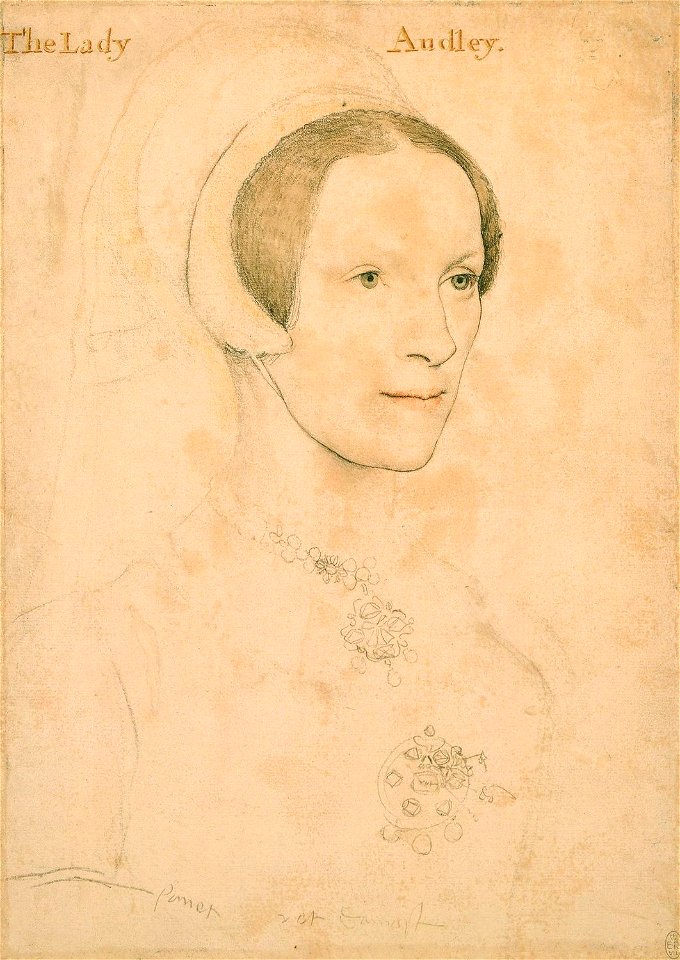 Elizabeth, Lady Audley (2) by Hans Holbein the Younger