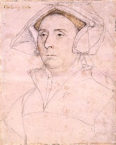 Elizabeth, Lady Rich, by Hans Holbein the Younger