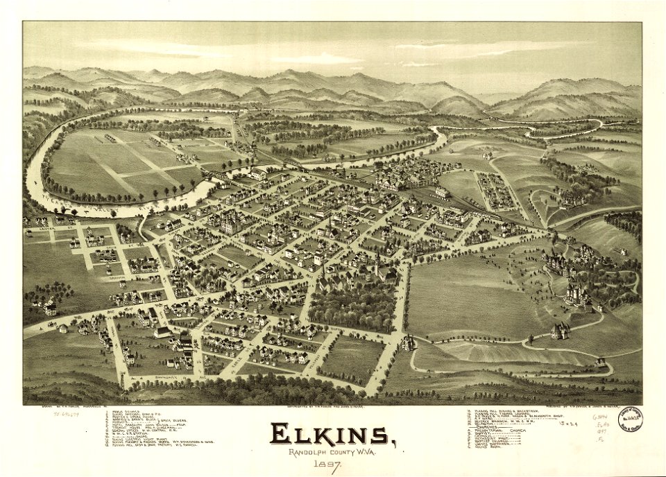 Elkins, Randolph County, W.Va. 1897. LOC 75696679
