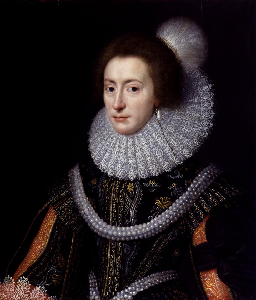 Elizabeth, Queen of Bohemia by Michiel Jansz. van Miereveldt