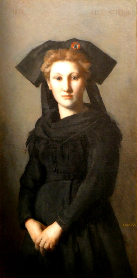 Elle attend, JJ Henner 1871
