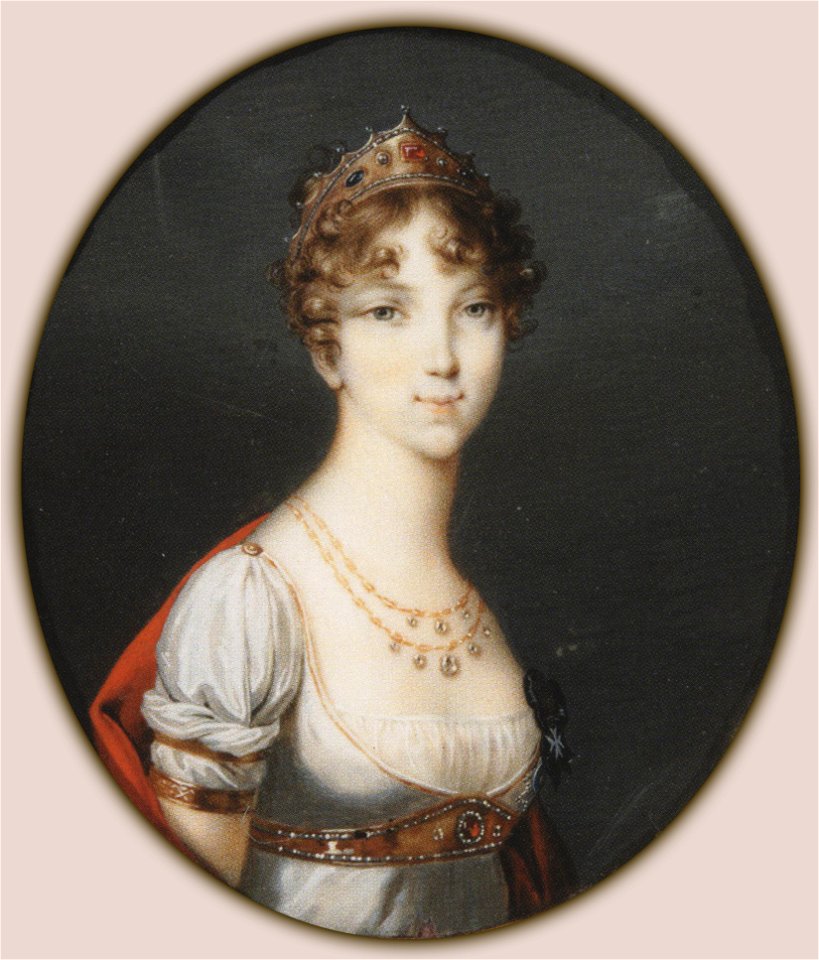 Elizaveta Alexeevna by anonymous (miniature, 19 c, Pavlovsk)