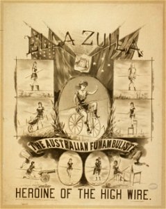 Ella Zuila, the Australian funambuliste LCCN2014637449