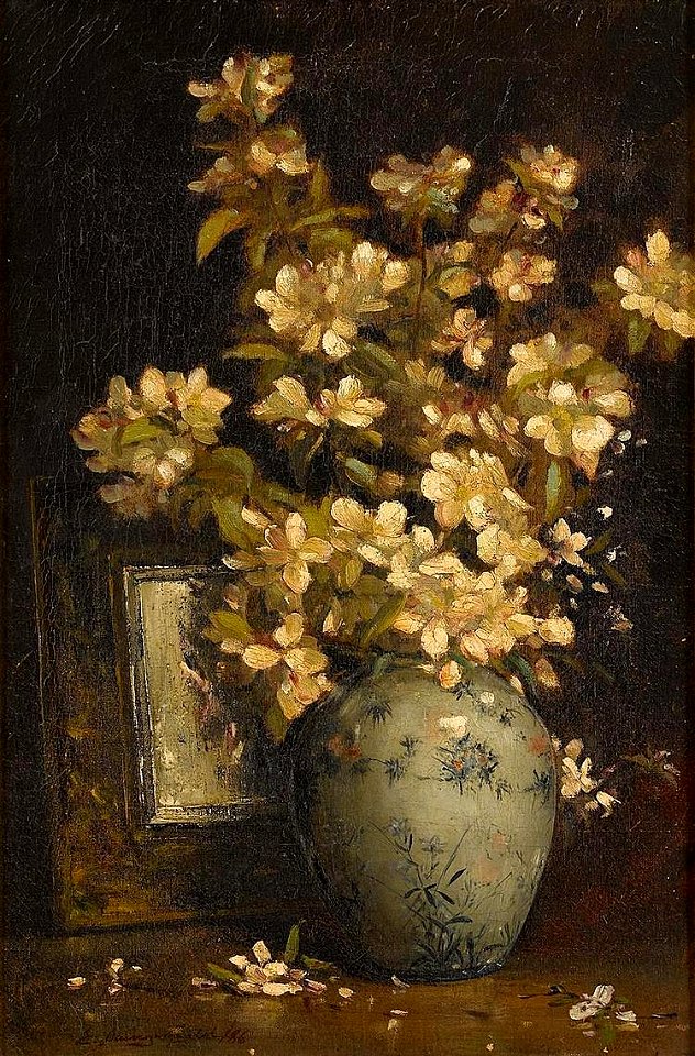 Elliott Daingerfield - Flowers (1888)