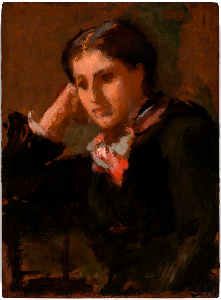 Ellen Day Hale - Charlotte Perkins Stetson Gilman - NPG.83.162 - National Portrait Gallery