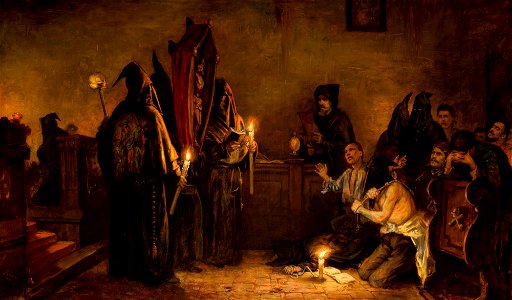 Emanuel Herncisz - Flagellants - MNK II-a-225 - National Museum Kraków
