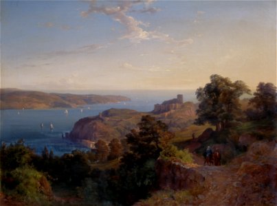 Emanuel Stöckler - Die Mündung des Bosporus (Yoros Kalesi) - 3552 - Kunsthistorisches Museum