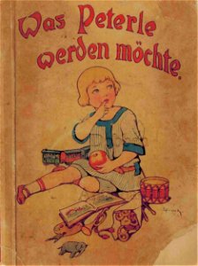 Elly Frank - Was Peterle werden möchte, 1925. Free illustration for personal and commercial use.