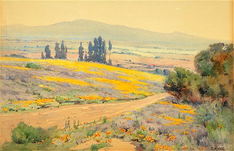 Elmer Wachtel - California Spring Landscape - 1933.4.9 - Smithsonian American Art Museum