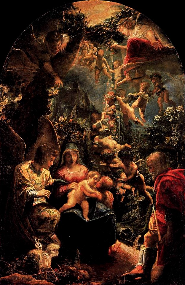 Adam Elsheimer - Rest on Flight into Egypt - WGA7495