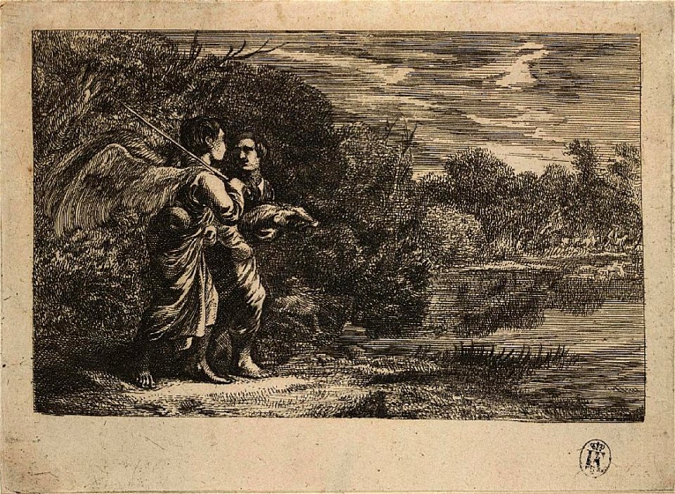 Adam Elsheimer - Tobias und der Engel (Johnson Museum of Art)