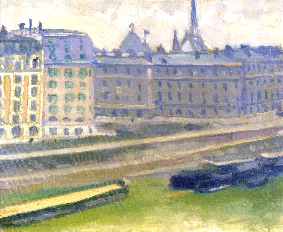 Embankment on the Seine Albert Marquet