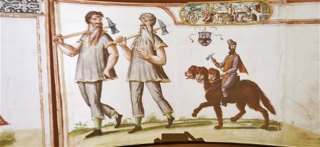 Elsässer, Sigmund — Kolowrat-Hochzeit — 3-äugige Männer und 3-köpfiger Hund