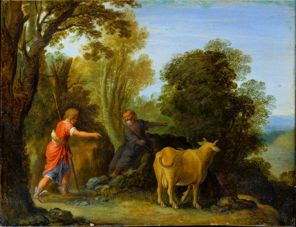 Adam Elsheimer - Merkur und Battus