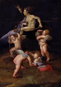 Adam Elsheimer - Hexe mit Engeln