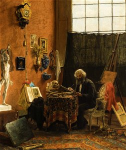 Emiel Vauthier Künstler im Atelier