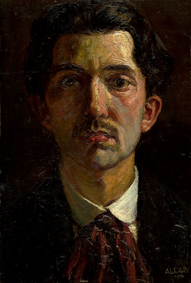 Emil Alexay-Olexák - Vlastná podobizeň - O 1036 - East Slovak Gallery