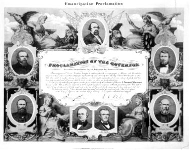 Emancipation Proclamation. Proclamation by the governor LCCN2004665371