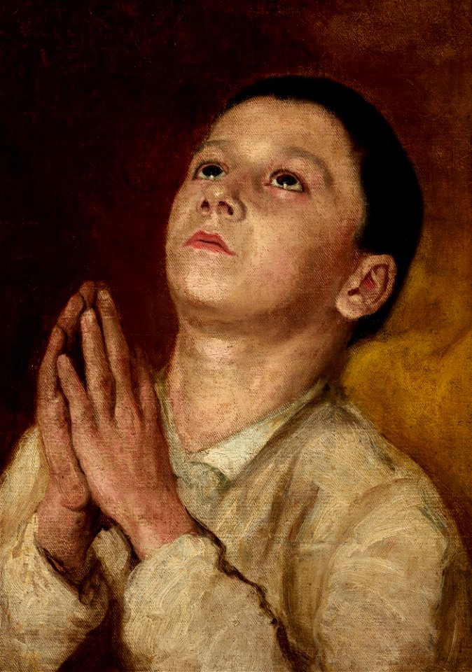 Emanuel Herncisz - Prayer - MNK II-a-591 - National Museum Kraków