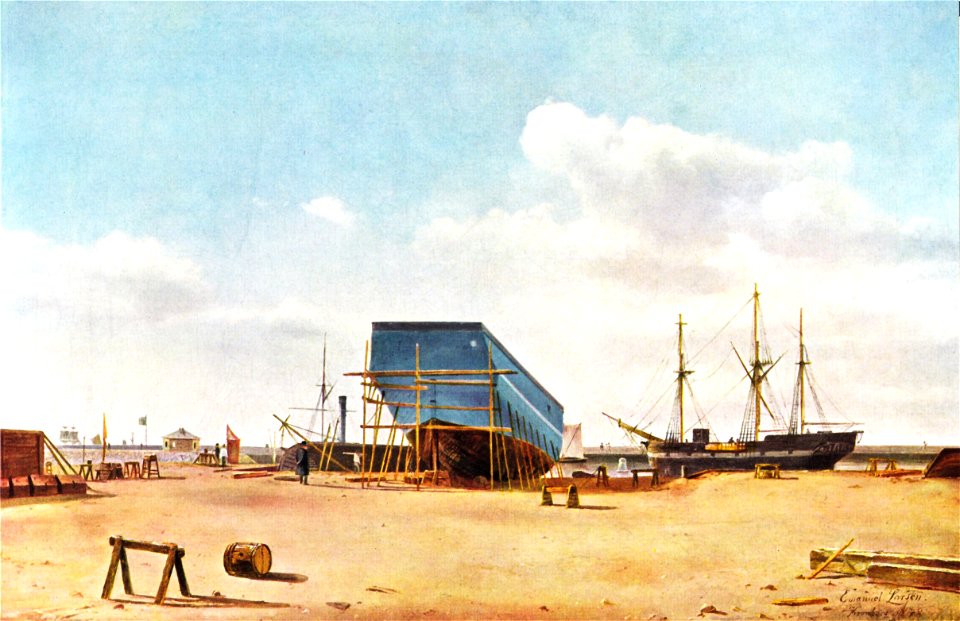 Emanuel Larsen - Helsingør skibsværft - 1848