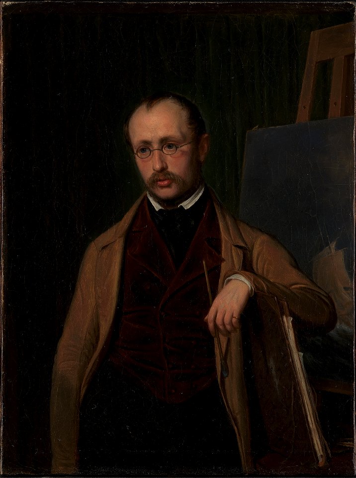 Emil Bærentzen - Portrait of the Marine Painter - KMS8718 - Statens Museum for Kunst