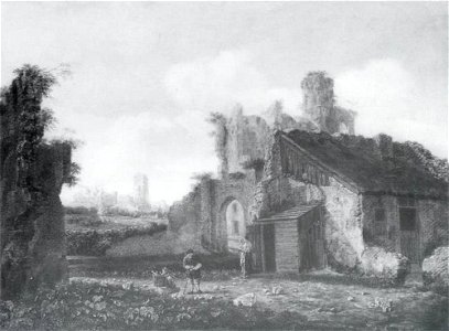 Emanuel Murant - Italianiserend landschap met ruïnes (motieven van de ruïne van kasteel Brederode vanuit het westen) - 1127 - Städel Museum