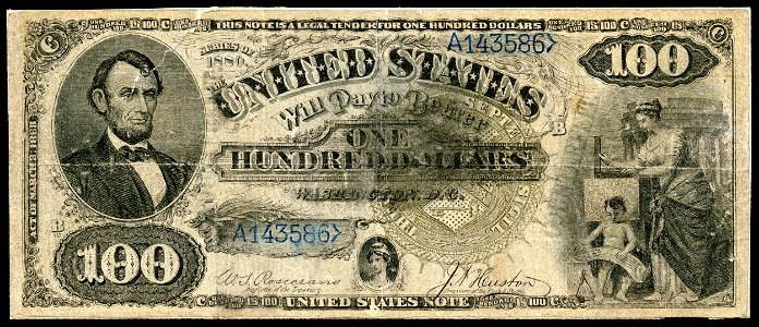 Emanuel Ninger $100 (1880)