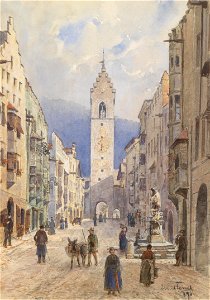 Emil Fenzl Motiv aus Sterzing