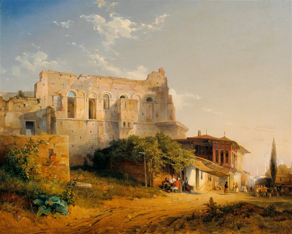 Emanuel Stöckler - Tekfur Saray in Konstantinopel - 3551 - Kunsthistorisches Museum
