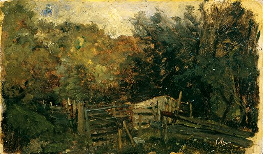 Emil Jakob Schindler - Naturstudie aus Goisern - 3667 - Österreichische Galerie Belvedere