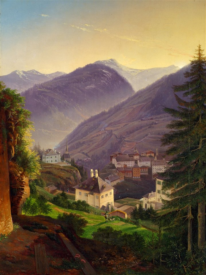 Emil Ludwig Löhr - Wildbad Gastein - 5863 - Österreichische Galerie Belvedere