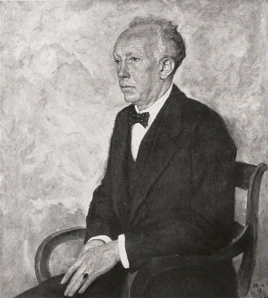 Emil Orlik - Bildnis Dr. Richard Strauss, 1917