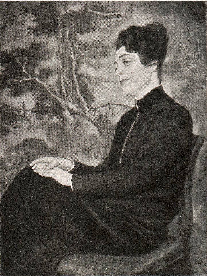 Emil Orlik - Bildnis einer Russin