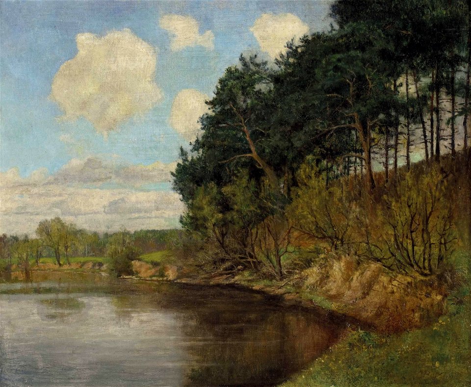 Emil Orlik - Seenplatte bei Berlin