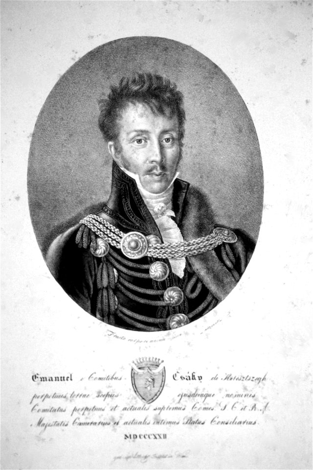 Emanuel von Czaky Litho