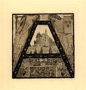 Emil Orlik Bookplate