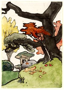 Emil Orlik Japanische Landschaft