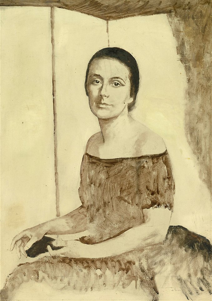 Emil Orlik Portrait Tilla Durieux