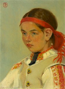 Emil Pacovský - Dievča z Dačolomu - O 127 - Slovak National Gallery