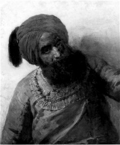 Emil Otto Grundmann - Study of a Hindu - RES.09.213 - Museum of Fine Arts