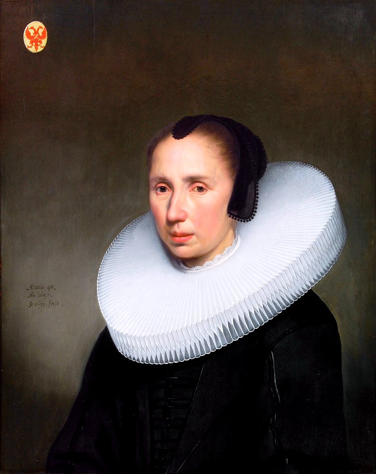 Emerentia van Driel, by Jacob Gerritz Cuyp