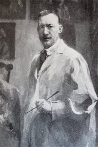 Emerik Stenberg självporträtt